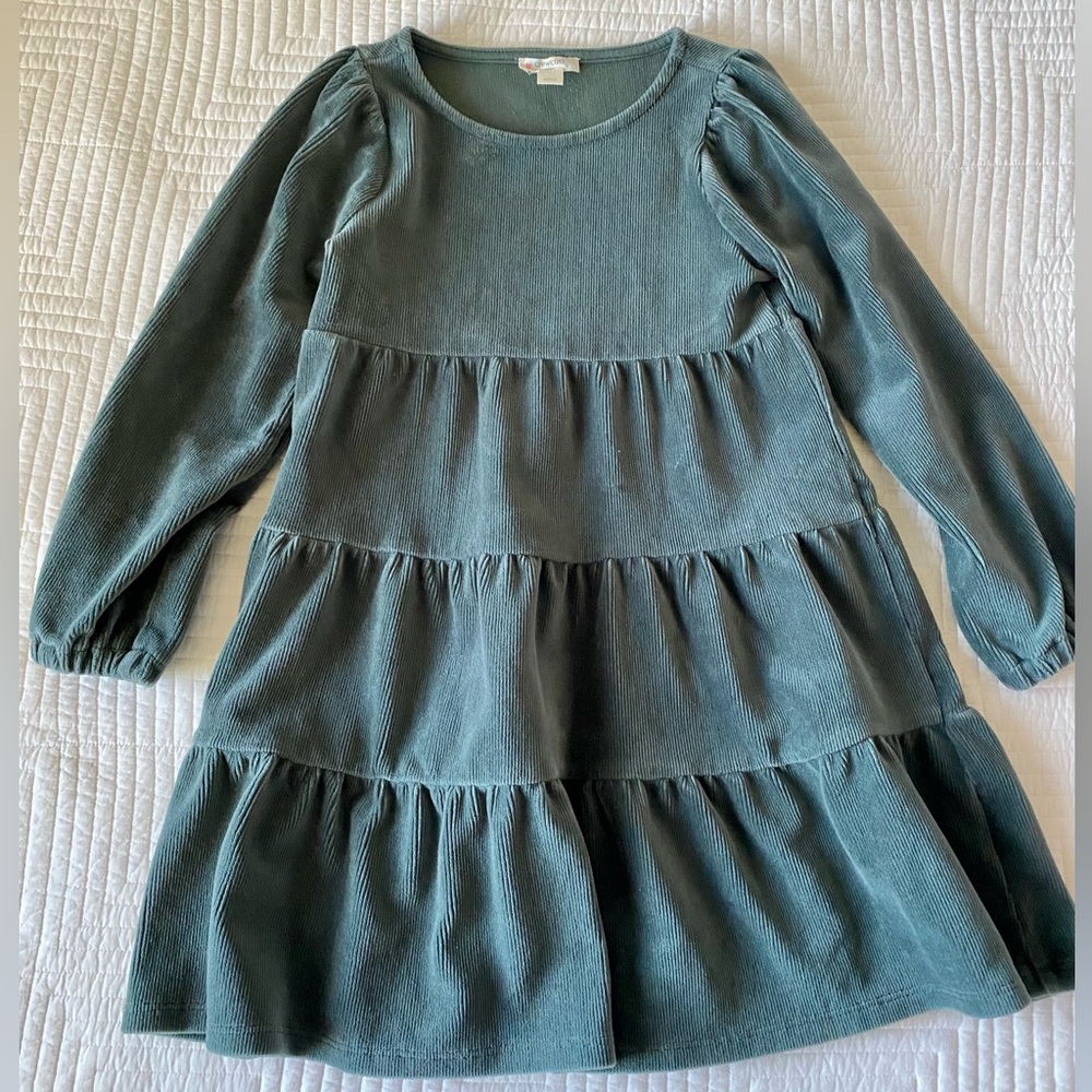 J. Crew Girls’ Tiered Corduroy Dress 6